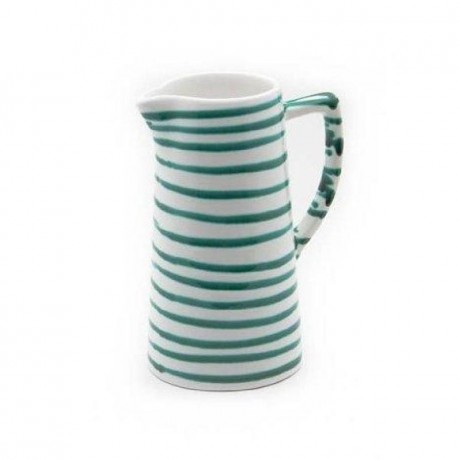 Gmundner Keramik Gmundner Keramik Grungeflammt Wasserkrug 1,2 L / h: 22 cm Керамический кувшин для воды с зеленым пламенем Gmundner 1,2 л / ч: 22 см