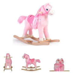 MONI Schaukelpferd Rose Schaukeltiere Лошадка-качалка Роза Животные-качалки