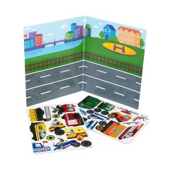 MAGNIKON Magnetspiel Die Fahrzeuge Магнитная игра Транспортные средства