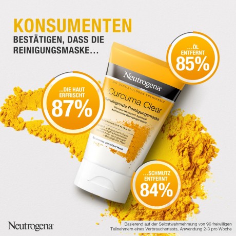 Neutrogena Curcuma Clear Beruhigende Reinigungsmaske  Curcuma Clear Успокаивающая очищающая маска