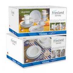 Friesland Friesland Jeverland Weiss Kombiservice 36-tlg. Комбинированный сервиз Friesland Jeverland Weiss 36 шт.
