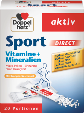 Doppelherz Sport direct Прямые гранулы, 20 шт