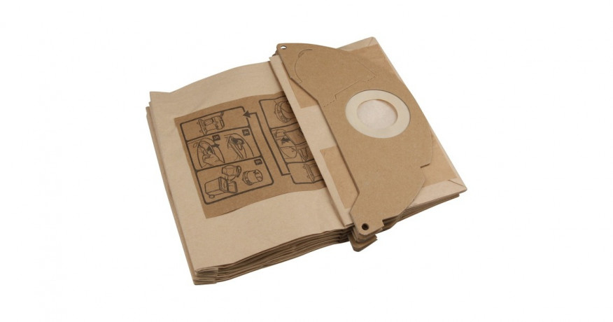 Karcher Karcher Papier-Filtertuten 6.904-322.0, Staubsaugerbeutel 5 Stuck Бумажные фильтр-пакеты Karcher 6.904-322.0, мешки для пылесоса 5 шт.