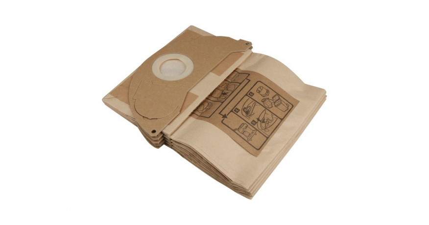 Karcher Karcher Papier-Filtertuten 6.904-322.0, Staubsaugerbeutel 5 Stuck Бумажные фильтр-пакеты Karcher 6.904-322.0, мешки для пылесоса 5 шт.