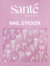 SANTE Nail Sticker Bows & Florals Collection, 30 St, Санте Наклейки для дизайна ногтей Bows & Florals, коллекция бантиков и цветов, 30 штук