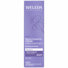WELEDA Iris Feuchtigkeitscreme Bio-Iris, 30 ml, Лёгкий увлажняющий крем Iris с органическим ирисом для нормальной и комбинированной кожи, 30 мл