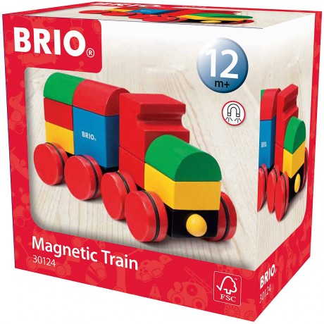 BRIO Magnetischer Holz-Zug Магнитный деревянный поезд.