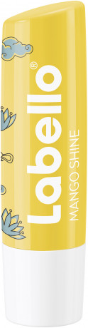 Labello Disney Princess Jasmin Mango Shine, Бальзам для губ коллекция Дисней Принцесса Жасмин, с маслом ши и церамидами для питания и защиты от сухости, аромат манго, 4,8 г