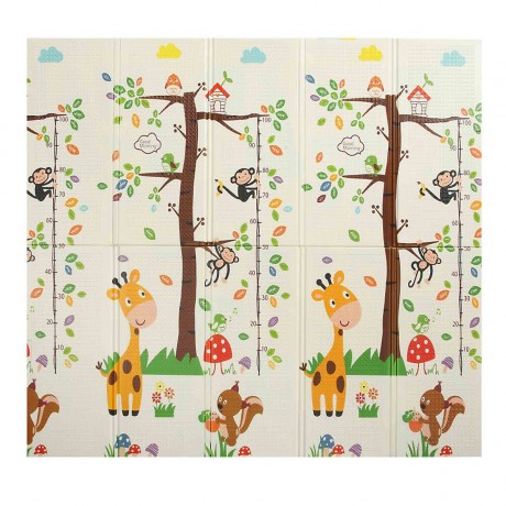 Baby Vivo Spielmatte Spielteppich doppelseitig Zoo Playmat Playmat двухсторонний зоопарк