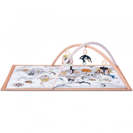 Kinderkraft Spieldecke TIPPY Игровой коврик ТИППИ