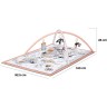 Kinderkraft Spieldecke TIPPY Игровой коврик ТИППИ