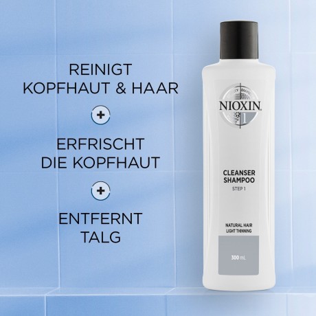 Nioxin System 1 Cleanser Shampoo Очищающий шампунь System 1