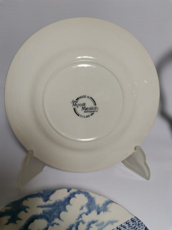 Myott Meakin England Royal Mail, Майотт Меакин Англия Чайный/кофейный сервиз, серия Королевская Почта, ручная роспись, 21 предмет, 1976-1989гг