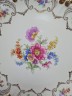 German porcelain, Винтажная фарфоровая Тарелка с цветами и обильной позолотой, 28см, 1960г.
