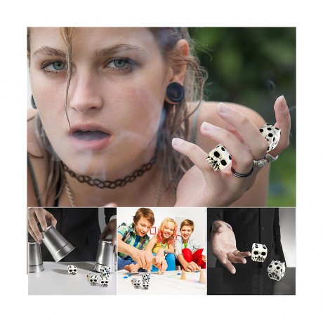 Vicabo Wurfel Schadel Wurfel-2tlg Wurfelspiele fur Kinder Dice Skull Dice-2-part Игры в кости для детей