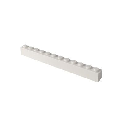 LEGO LEGO 1x12 Steine Weiss - 100 Stueck - White bricks 6112 LEGO 1x12 кирпичи белые - 100 штук - Белые кирпичи 6112