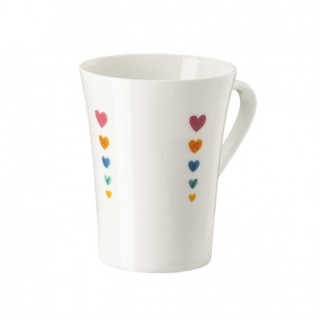 Hutschenreuther Hutschenreuther My Mug Collection Love - Small hearts Becher mit Henkel 0,40 L Hutschenreuther My Mug Collection Love - Кружка с маленькими сердечками и ручкой, 0,40 л