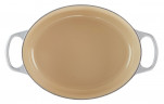 Le Creuset LE CREUSET Br\u00e4ter Oval Perlgrau SIGNATURE grau LE CREUSET Br>4ter Oval Pearl Grey SIGNATURE