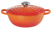 Le Creuset LE CREUSET La Marmite 24cm Ofenrot SIGNATURE orange LE CREUSET La Marmite 24см духовка красный SIGNATURE