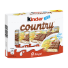 Kinder Country 9 Riegel Вафельные трубочки с молочным шоколадом и рисом
