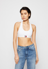 Tommy Hilfiger TOMMY HILFIGER X SHAWN MENDES BRALETTE Bustier white БЮСТГАЛЬТЕР TOMMY HILFIGER X SHAWN MENDES Бюстье белый