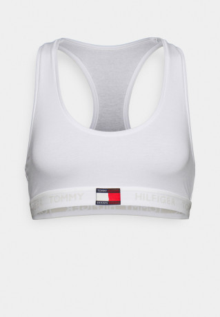 Tommy Hilfiger TOMMY HILFIGER X SHAWN MENDES BRALETTE Bustier white БЮСТГАЛЬТЕР TOMMY HILFIGER X SHAWN MENDES Бюстье белый