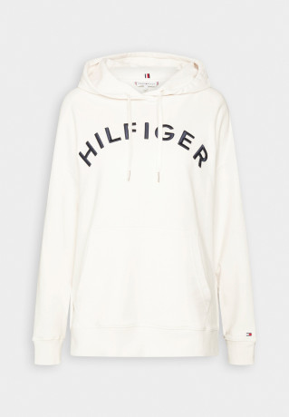 Tommy Hilfiger VARSITY HOODIE Sweatshirt weathered white МУЖСКАЯ ХУДИ Толстовка выветрившийся белый