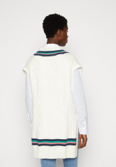 Tommy Hilfiger ICON  VEST SWEATER Jumper ecru ЖИЛЕТ ICON СВИТЕР Джемперы экрю