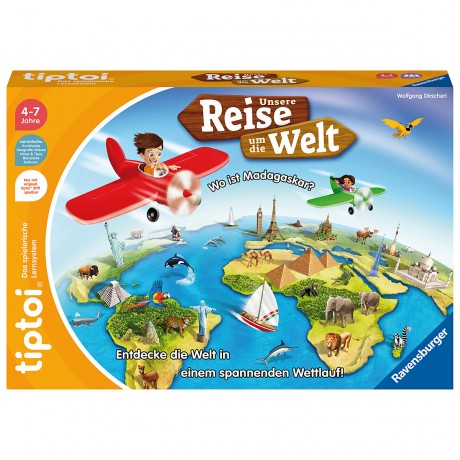 Ravensburger tiptoi Unsere Reise um die Welt tiptoi Наше кругосветное путешествие