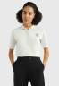 Tommy Hilfiger NYC LOGO REGULAR FIT  Polo shirt white heather NYC LOGO REGULAR FIT Рубашка поло белый вереск