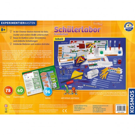 Kosmos Schulerlabor Grundschule 3.-4. Klasse Школьная лаборатория начальных классов 3-4 класса Учебный класс