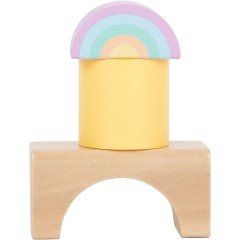Small Foot Holzbausteine Pastell Деревянные блоки пастель