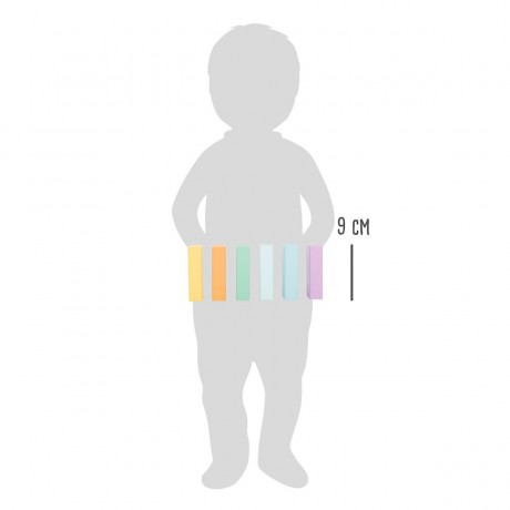 Small Foot Holzbausteine Pastell Деревянные блоки пастель