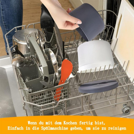 Yoyaxi Yoyaxi Reiskocher Mikrowellen-Reiskocher 2 Liter Fassungsvermogen, gute Versiegelung, Mikrowellen- und spulmaschinenfest Grun Рисоварка Yoyaxi Микроволновая рисоварка — емкость 2 литра, хорошая герметичность, можно использовать в микроволновой печи