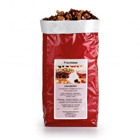 Krauterhaus Sanct Bernhardt Fruit Tea Cranberry, 250 г