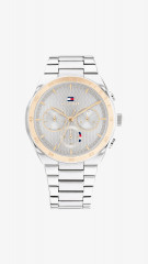 Tommy Hilfiger TT SS CG CASE DIAL WITH CG ACCENTS SS Chronograph watch grey TT SS CG CASE DIAL WITH CG ACCENTS SS — Часы с хронографом серый