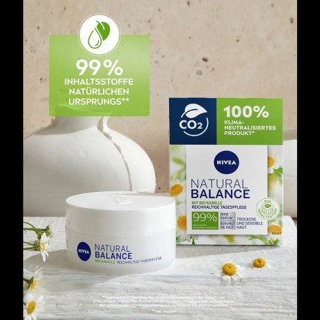 Nivea Natural Balance Reichhaltige Tagespflege  Дневной уход Natural Balance Rich