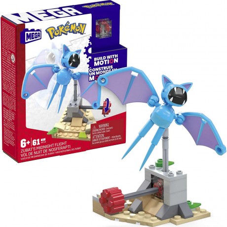Mattel MEGA Pokemon Zubats Mitternachtsflug Полуночный полет MEGA Pokemon Zubat