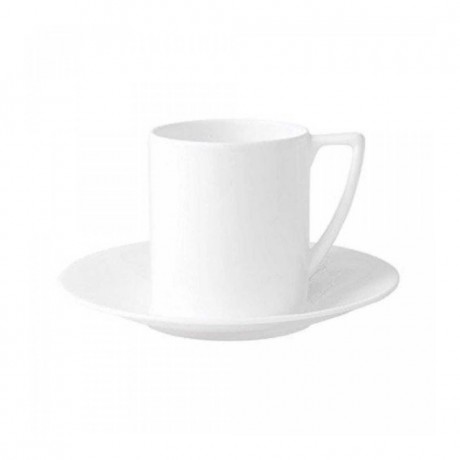 Wedgwood Wedgwood 'Jasper Conran' Espressotasse 0,08 L mit Untertasse 2-tlg. Wedgwood "Jasper Conran" Чашка для эспрессо 0,08 л с блюдцем 2 шт.