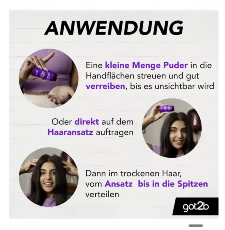 got2b Powder Full Volumen Styling Puder, Пудра для укладки волос для мгновенного объема, 10гр