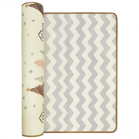 mamabrum Doppelseitige Krabbelmatte 180 x 150 x 2 cm Rutschfest Двусторонний коврик для ползания 180 x 150 x 2 см