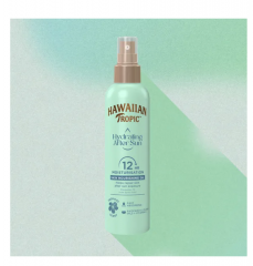 Hawaiian Tropic Hydrating After Sun Oil 150ml, Увлажняющее масло cпрей после загара, с витамином Е, маслом авокадо и жожоба, 12 часов увлажнения, 150мл