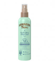 Hawaiian Tropic Hydrating After Sun Oil 150ml, Увлажняющее масло cпрей после загара, с витамином Е, маслом авокадо и жожоба, 12 часов увлажнения, 150мл