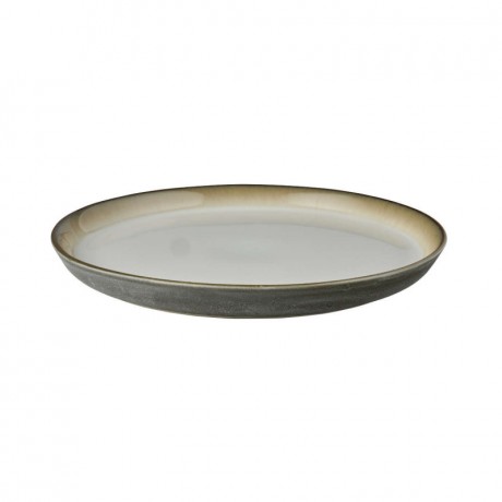 Bitz Bitz Gastro grey / cream Speiseteller 27 cm Обеденная тарелка Bitz Gastro серая/кремовая 27 см