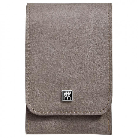 ZWILLING Taschen-Etui, Rindleder, schwarz, 4-tlg Карманный чехол, воловья кожа, черный, 4 шт.