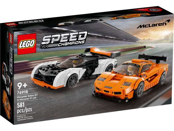 Lego McLaren Solus GT & McLaren F1 LM McLaren Solus GT &amp; McLaren F1 LM