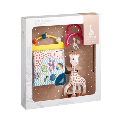 SOPHIE LA GIRAFE® Geschenkset mit Greifling aus Naturkautschuk Подарочный набор с игрушкой-хватателем из натурального каучука