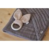 jollein Beissring siliconen Bunny ears chestnut Прорезыватель силиконовый Заячьи ушки каштановые