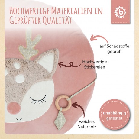 bieco Baby Krabbeldecke 70cm Activity Decke Krabbelmatte Erlebnisdecke fur Spieltrapez Spielbogen Детское одеяло для ползания 70 см одеяло для активного отдыха коврик для ползания приключенческое одеяло для игр трапеция игровая арка