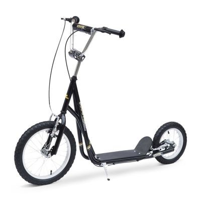 HOMCOM Kinderroller mit Luftbereifung und Handbremse Детский самокат с пневматическими шинами и ручным тормозом